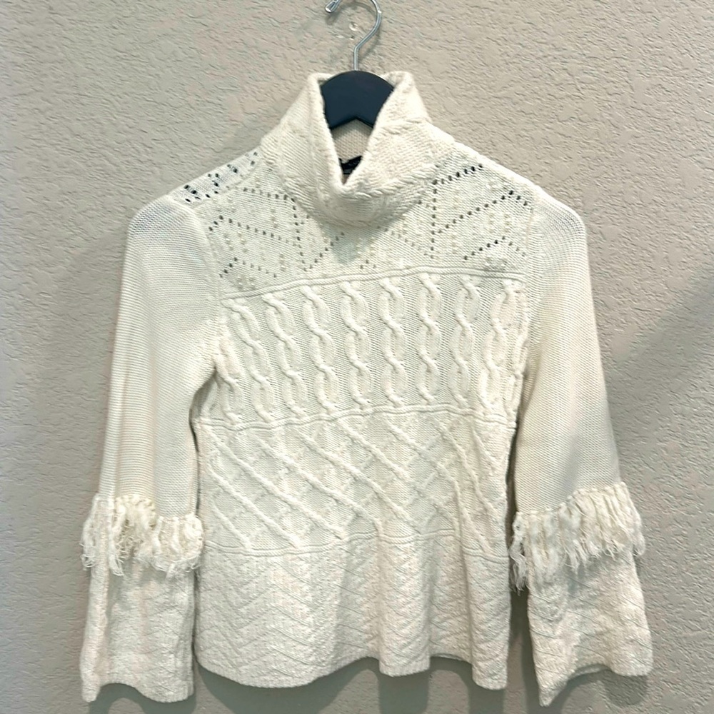 White House black market crop top sweater size XS